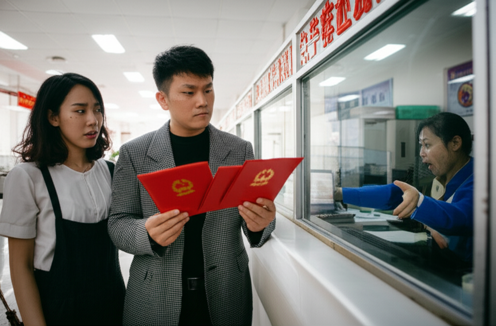 中國離婚證誤發事件的真實案例與社會反應